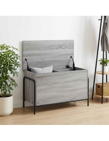 Scatola di Stoccaggio Sonoma grigio 80 x 40 x 49,5 cm