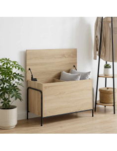 Scatola di Stoccaggio Rovere Sonoma 80 x 40 x 49,5 cm
