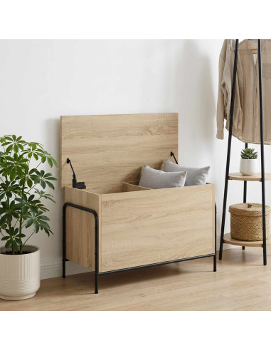 Scatola di Stoccaggio Rovere Sonoma 80 x 40 x 49,5 cm