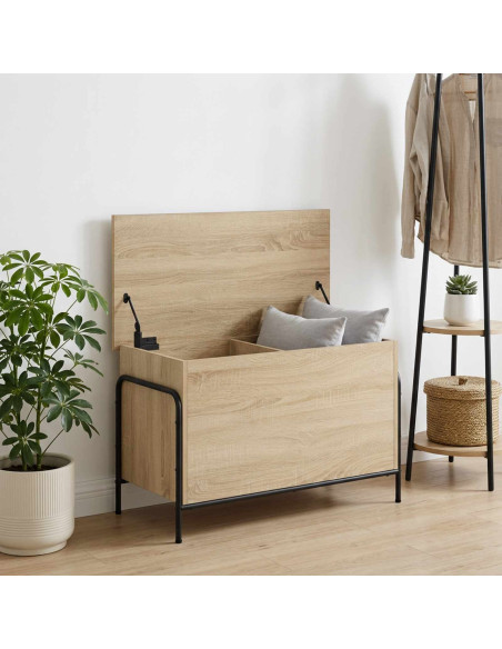 Scatola di Stoccaggio Rovere Sonoma 80 x 40 x 49,5 cm