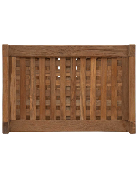 Mensola da bagno Naturale 45 x 30 x 97 cm Legno di teak solido