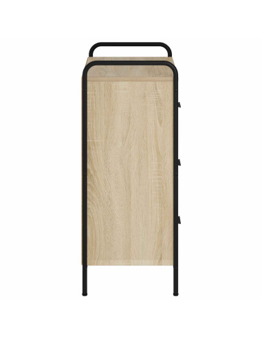 Credenza Rovere Sonoma 97 x 33 x 81 cm Legno ingegnerizzato