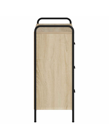 Credenza Rovere Sonoma 97 x 33 x 81 cm Legno ingegnerizzato