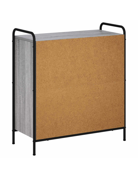 Credenza Sonoma grigio 97 x 33 x 81 cm Legno ingegnerizzato