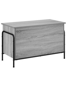 Scatola di Stoccaggio Sonoma grigio 80 x 40 x 49,5 cm 2