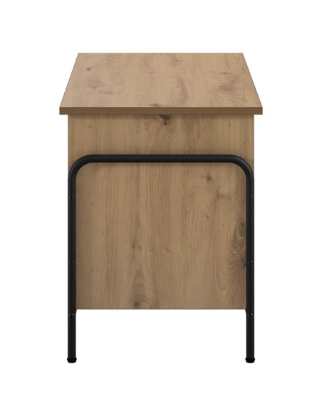 Scatola di Stoccaggio Rovere Artigianale 80 x 40 x 49,5 cm