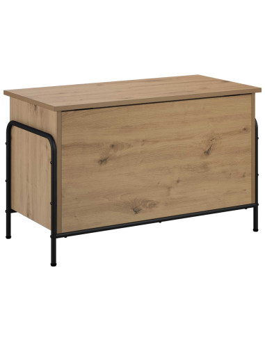 Scatola di Stoccaggio Rovere Artigianale 80 x 40 x 49,5 cm
