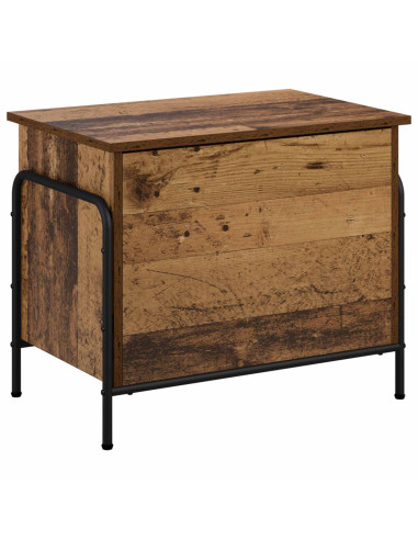 Scatola di Stoccaggio Legno antico 80 x 40 x 49,5 cm