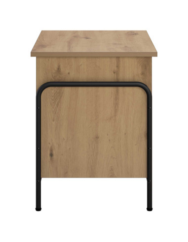 Scatola di Stoccaggio Rovere Artigianale 80 x 40 x 49,5 cm