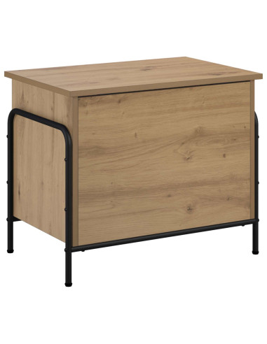 Scatola di Stoccaggio Rovere Artigianale 80 x 40 x 49,5 cm