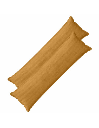 Federa 2 pz HOUTEN Giallo 40 x 145 cm corduroy