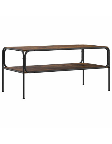 Tavolo laterale Rovere Fumo 100 x 50 x 46 cm