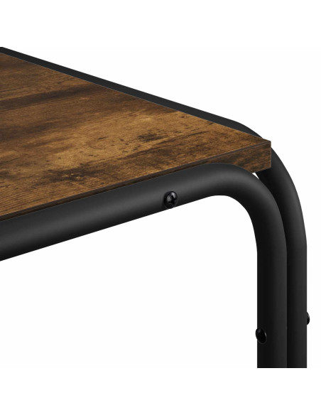 Tavolo laterale Rovere Fumo 100 x 50 x 46 cm