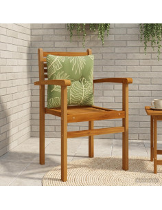 Cuscino per schienale PUTTEN 100% Poliestere Design a foglia