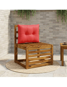 Cuscino per schienale PUTTEN 100% Poliestere Rosso