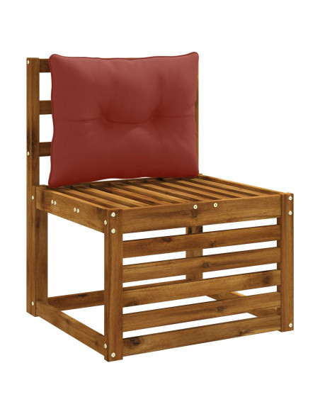 Cuscino per schienale PUTTEN 100% Poliestere Rosso