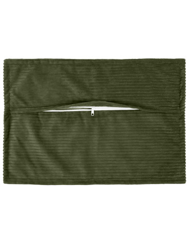 Federa 2 pz HOUTEN Verde 30 x 50 cm corduroy