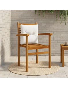 Cuscino per schienale PUTTEN 100% Poliestere Bianco