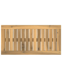 Piano del tavolo 60,5 x 30 x 2 cm Rettangolare Bianco 2