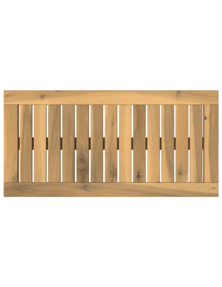 Piano del tavolo 60,5 x 30 x 2 cm Rettangolare Bianco