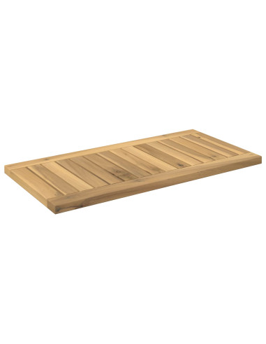 Piano del tavolo 60,5 x 30 x 2 cm Rettangolare Bianco