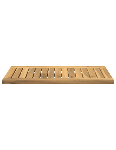 Piano del tavolo 60,5 x 30 x 2 cm Rettangolare Bianco