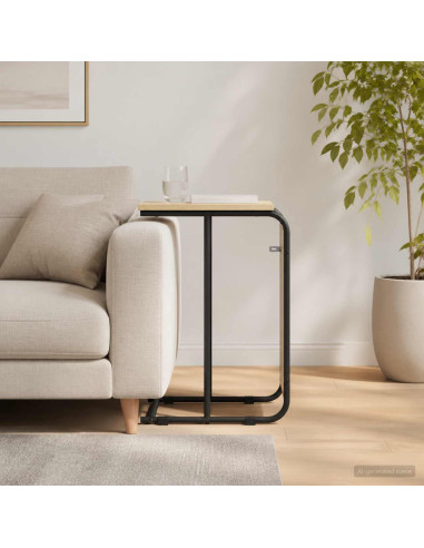 Tavolo laterale Rovere Sonoma 40 x 31 x 55 cm