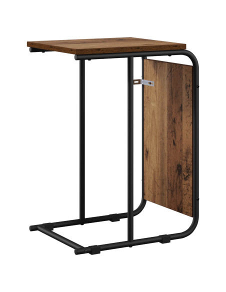 Tavolo laterale Legno antico 40 x 31 x 55 cm