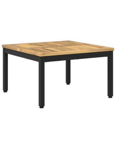 Tavolino da salotto Bianco e Nero 60 x 60,5 x 36 cm
