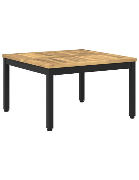 Tavolino da salotto Bianco e Nero 60 x 60,5 x 36 cm