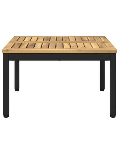 Tavolino da salotto Bianco e Nero 60 x 60,5 x 36 cm