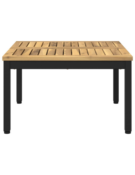 Tavolino da salotto Bianco e Nero 60 x 60,5 x 36 cm