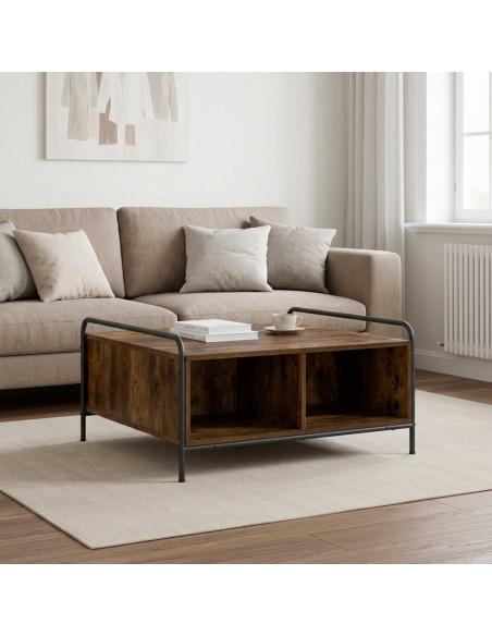 Tavolino da salotto Rovere Fumo 50 x 49 x 41 cm