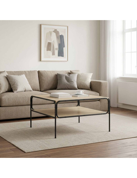 Tavolo laterale Rovere Sonoma 100 x 50 x 46 cm