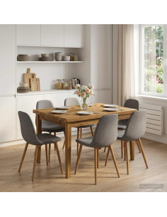 Piano del Tavolo Rettangolare 80 x 70 x 3 cm Rettangolare