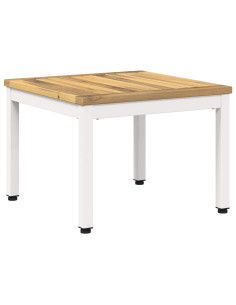 Tavolino da salotto Bianco 50 x 48,5 x 36 cm 2