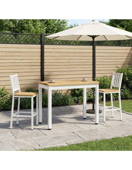 Tavolino da salotto Bianco 60,5 x 30 x 36 cm