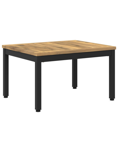 Tavolino da salotto Bianco e Nero 50 x 60,5 x 36 cm