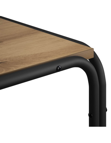 Tavolo laterale Rovere Artigianale 100 x 50 x 46 cm