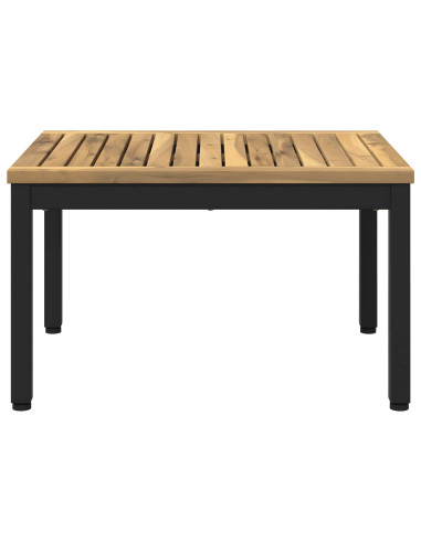 Tavolino da salotto Bianco e Nero 50 x 60,5 x 36 cm