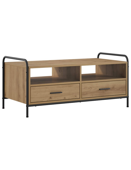 Tavolino da salotto Rovere Artigianale 99,5 x 49 x 46 cm