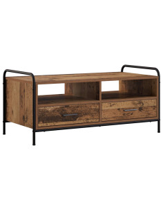 Tavolino da salotto Legno antico 99,5 x 49 x 46 cm 2