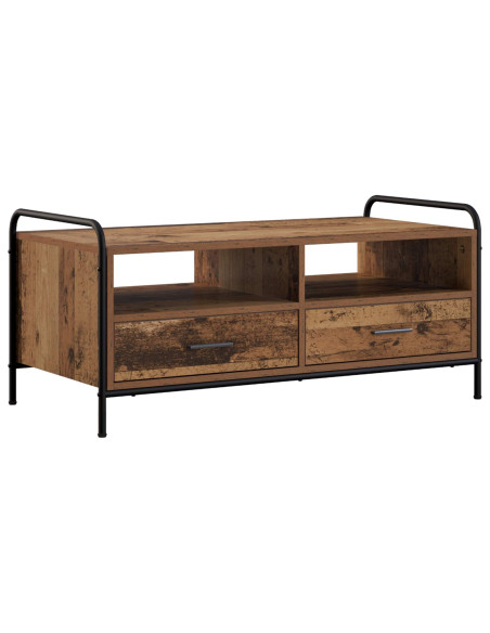 Tavolino da salotto Legno antico 99,5 x 49 x 46 cm