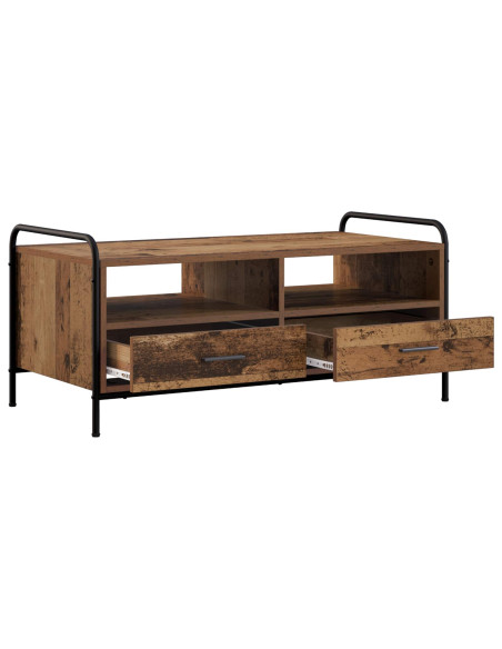 Tavolino da salotto Legno antico 99,5 x 49 x 46 cm
