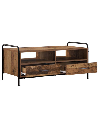 Tavolino da salotto Legno antico 99,5 x 49 x 46 cm