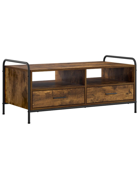Tavolino da salotto Rovere Fumo 99,5 x 49 x 46 cm