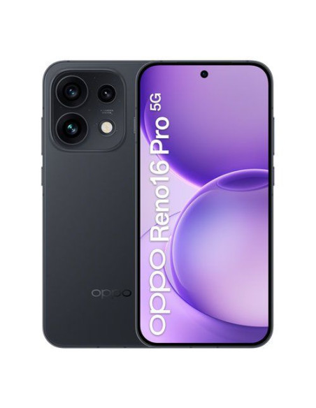SMARTPHONE OPPO RENO 16PRO 5G 8/512GB DISPLAY AMOLED 6,32" BLACK 110010237194 NO ALIMENTATORE