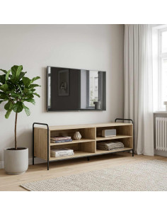 Mobile TV 140 x 39,5 x 50 cm Rovere Sonoma Legno ingegnerizzato