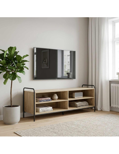 Mobile TV 140 x 39,5 x 50 cm Rovere Sonoma Legno ingegnerizzato