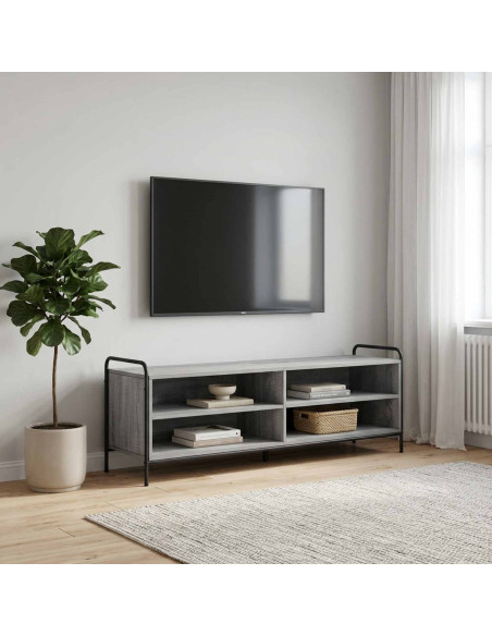 Mobile TV 140 x 39,5 x 50 cm Sonoma grigio Legno ingegnerizzato